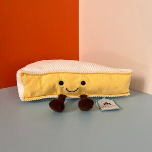 Jellycat Amuseables Brie BNWT - Hard to Find!